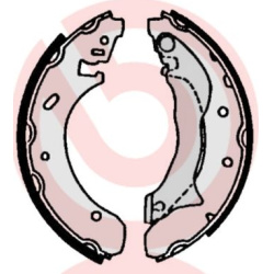 stabdžių trinkelių komplektas ESSENTIAL LINE
BREMBO