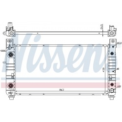 Aušinimo radiatorius
                                NISSENS                                                69091, NISSENS, 