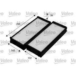 filtras, salono oras VALEO ESSENTIAL
                                                715529, VALEO, 715529, auto detalė