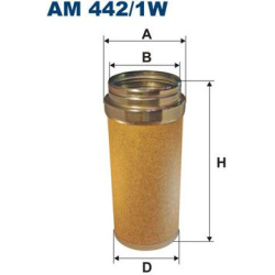 antrinis oro filtras
                                FILTRON                                                AM442/1W, Nenurod