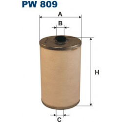 kuro filtras
                                FILTRON                                PW809, Nenurodytas gamintojas, PW809, aut