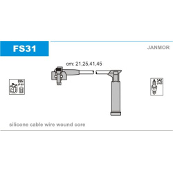 uždegimo laido komplektas
JANMOR FS31, JANMOR