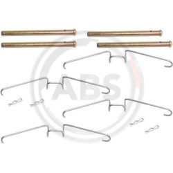 priedų komplektas, diskinių stabdžių trinkelės
                                A.B.S.                                   