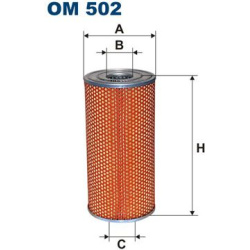 alyvos filtras
                                FILTRON                                                OM502, Nenurodytas gami