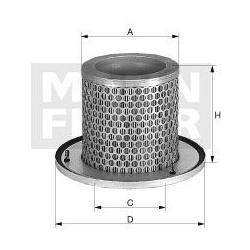 antrinis oro filtras
MANN-FILTER C1342, MANN-F
