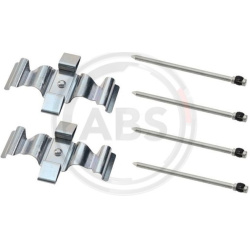 priedų komplektas, diskinių stabdžių trinkelės
                                A.B.S.                                   