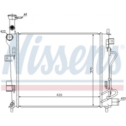 Aušinimo radiatorius
                                NISSENS                                66746, NISSENS, 66746, auto deta