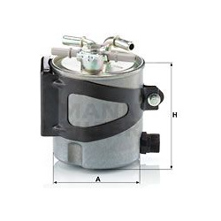 kuro filtras
                                MANN-FILTER                                                WK920/5, MANN-FILTER,