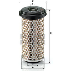 oro filtras
MANN-FILTER C940, MANN-FILTER, C94