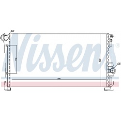 Aušinimo radiatorius
                                NISSENS                                                61896, NISSENS, 
