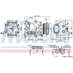 kompresorius, oro kondicionierius ** FIRST FIT **
                                NISSENS                                    
