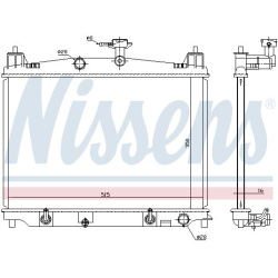 Aušinimo radiatorius
                                NISSENS                                68538, NISSENS, 68538, auto deta