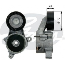 diržo įtempiklis, V formos rumbuotas diržas DriveAlign™
GATES