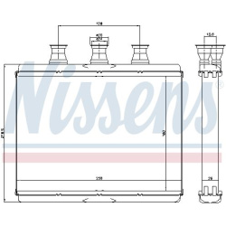 šilumokaitis, salono šildymas ** FIRST FIT **
                                NISSENS                                      