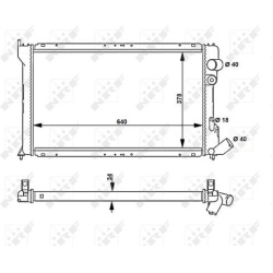 Aušinimo radiatorius
                                NRF                                                58813, NRF, 58813, a