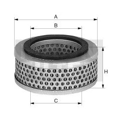 oro filtras
                                MANN-FILTER                                                C1111/1, MANN-FILTER, 