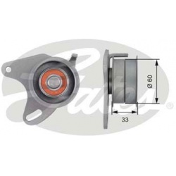 įtempiklio skriemulys, paskirstymo diržas PowerGrip™
                                GATES                               