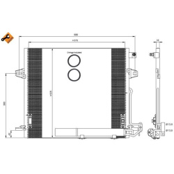 kondensatorius, oro kondicionierius EASY FIT
                                NRF                                             