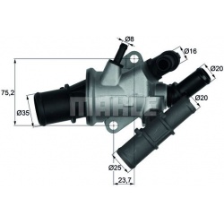 BEHR                                                TI 165 88, BEHR, TI16588, auto detalė