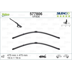 valytuvai SILENCIO FLAT BLADE SET
                                VALEO                                                577806