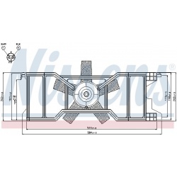 ventiliatorius, radiatoriaus
                                NISSENS                                85630, NISSENS, 85630, au