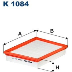 filtras, salono oras
                                FILTRON                                                K1084, Nenurodyta