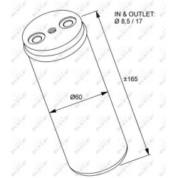 džiovintuvas, oro kondicionierius EASY FIT
                                NRF                                              