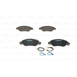 stabdžių trinkelių rinkinys, diskinis stabdys
                                BOSCH                                       