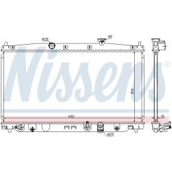 Aušinimo radiatorius
                                NISSENS                                                68149, NISSENS, 