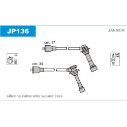 uždegimo laido komplektas
                                JANMOR                                                JP136, JANMO