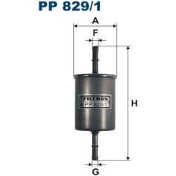 kuro filtras
                                FILTRON                                PP829/1, Nenurodytas gamintojas, PP8291, 