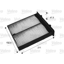 filtras, salono oras VALEO ESSENTIAL
                                                715652, VALEO, 715652, auto detalė