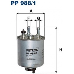 kuro filtras
                                FILTRON                                                PP988/1, Nenurodytas gami