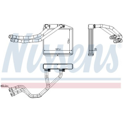 šilumokaitis, salono šildymas
                                NISSENS                                                71455,