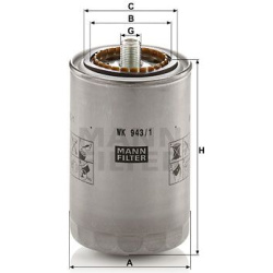 Kuro filtras
                                MANN-FILTER                                                WK943/1, MANN-FILTER,