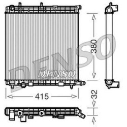 Aušinimo radiatorius
                                DENSO                                DRM07010, DENSO, DRM07010, auto de
