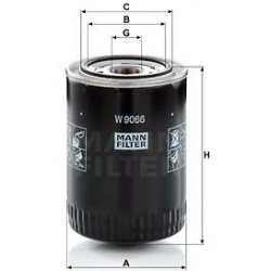 alyvos filtras
                                MANN-FILTER                                                W9066, MANN-FILTER,