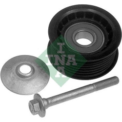 kreipiantysis skriemulys, V formos rumbuotas diržas
INA