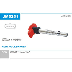 ritė, uždegimas
                                JANMOR                                                JM5251, JANMOR, JM525