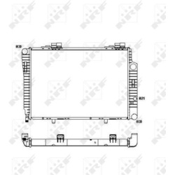Aušinimo radiatorius
                                NRF                                                51286, NRF, 51286, a