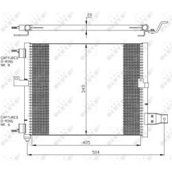 kondensatorius, oro kondicionierius EASY FIT
                                NRF                                             