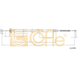 trosas, stovėjimo stabdys
                                COFLE                                                12.0705, Nenu