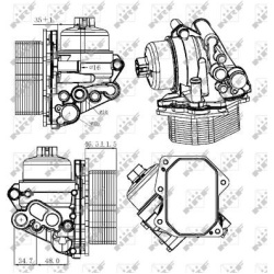 Aušintuvas tepalo
                                NRF                                                31308, NRF, 31308, auto