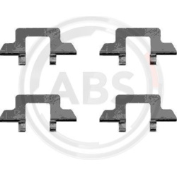 priedų komplektas, diskinių stabdžių trinkelės
                                A.B.S.                                   