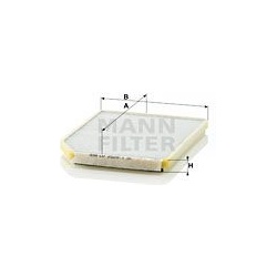 filtras, salono oras
                                MANN-FILTER                                                CU2525/1, MAN