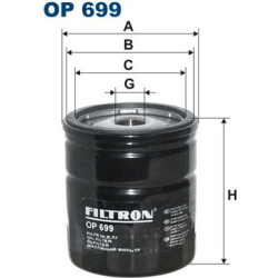 alyvos filtras
                                FILTRON                                                OP699, Nenurodytas gami