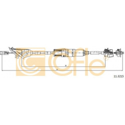 sankabos trosas
                                COFLE                                11.3215, Nenurodytas gamintojas, 113215,