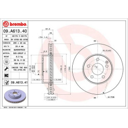 Stabdžių diskas PRIME LINE - UV Coated
                                BREMBO                                              
