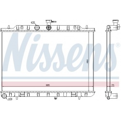 Aušinimo radiatorius
NISSENS 67366, NISSENS,
