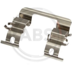 priedų komplektas, diskinių stabdžių trinkelės
                                A.B.S.                                   